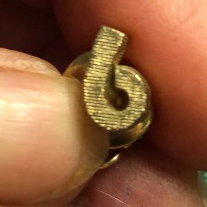 Breast cancer awareness tie tack